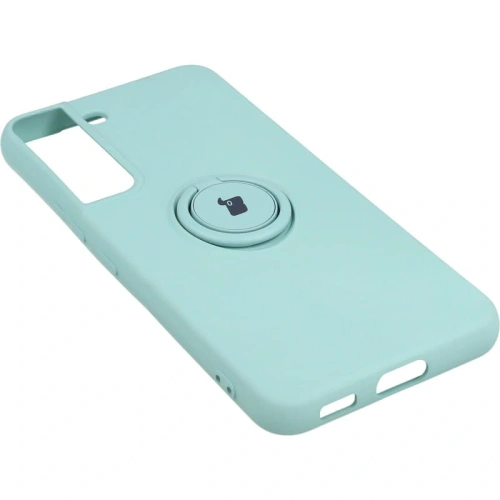 Kup Etui Bizon Case Silicone Ring do Galaxy S22 Plus, turkusowe - BIZ7778 - {ean13} - Sklep Home Screen