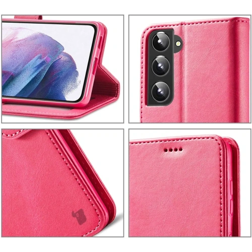 Kup Bizon Case Wallet Samsung Galaxy S22 Plus rózsaszín - BIZ7779 - {ean13} - Sklep Home Screen