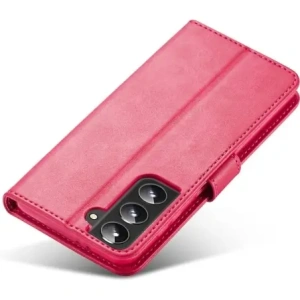 Bizon Case Wallet Samsung Galaxy S22 Plus pink