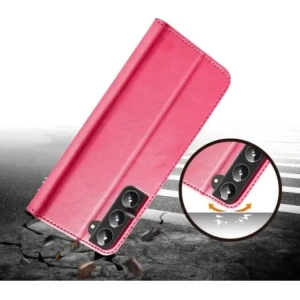 Bizon Case Wallet Samsung Galaxy S22 Plus pink