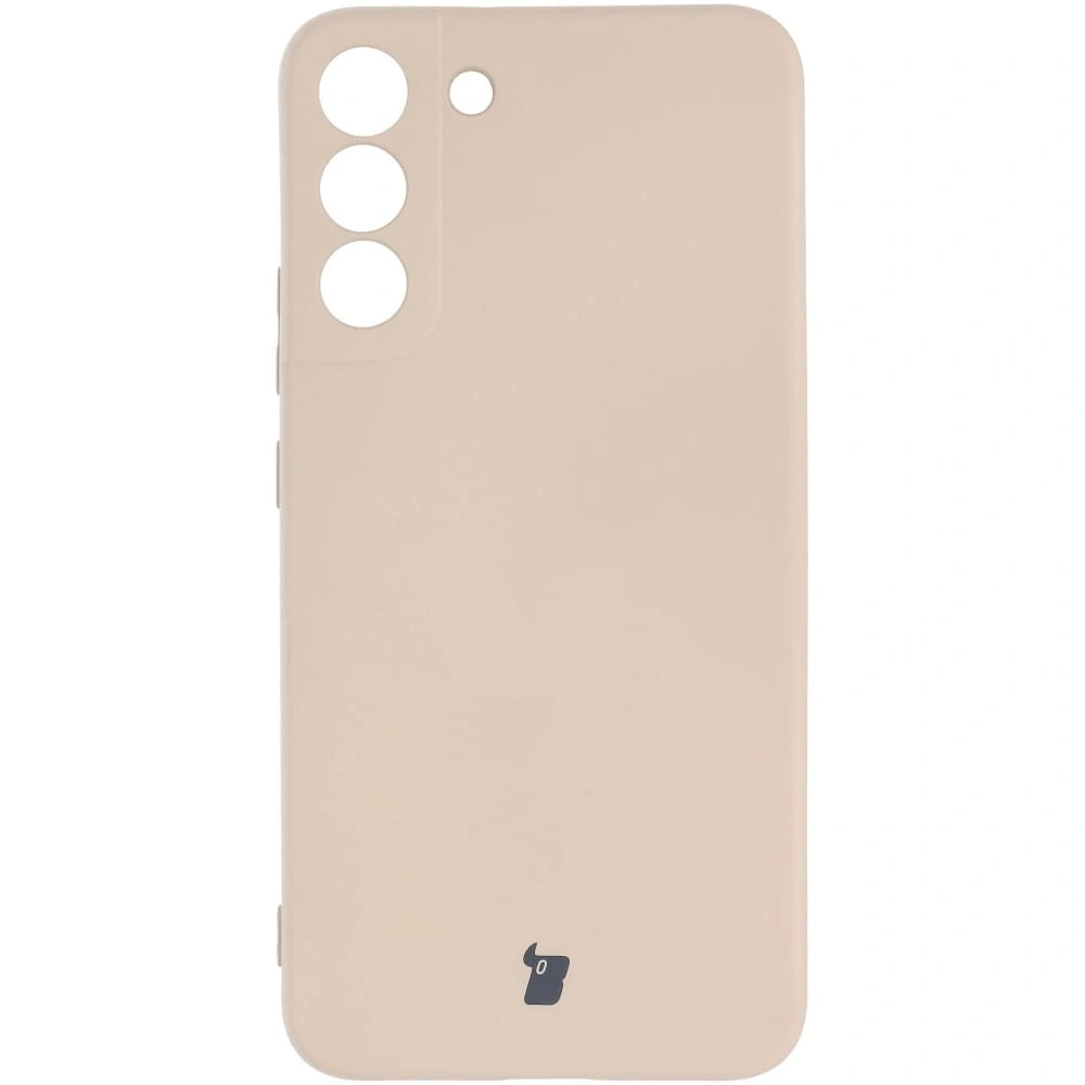 Etui Bizon Case Silicone do Samsung Galaxy S22 Plus jasnoróżowe