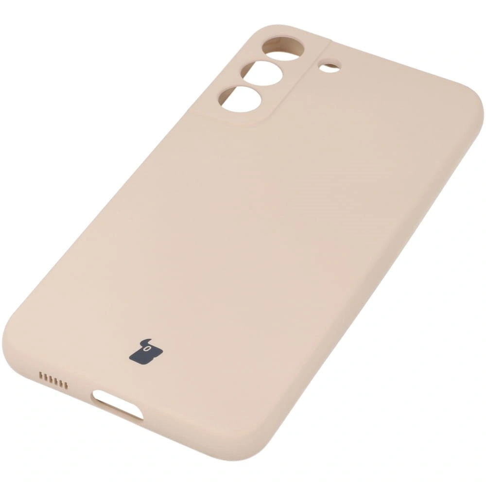 Etui Bizon Case Silicone do Samsung Galaxy S22 Plus jasnoróżowe