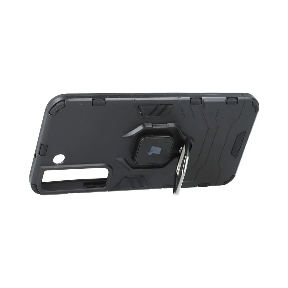 Etui Bizon Case Armor Ring do Samsung Galaxy S22 Plus czarne