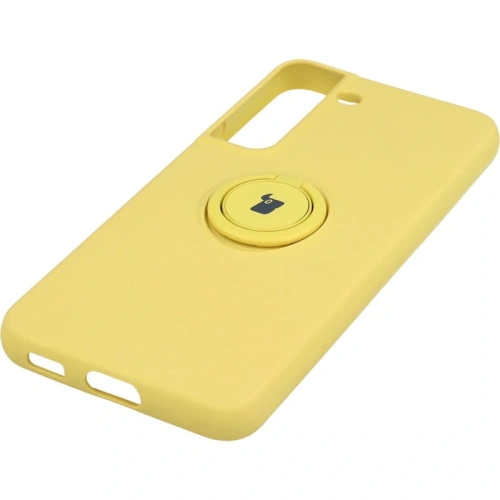 Kup Bizon Case Szilikon Gyűrű Samsung Galaxy S22 Plus sárga - BIZ7782 - {ean13} - Sklep Home Screen