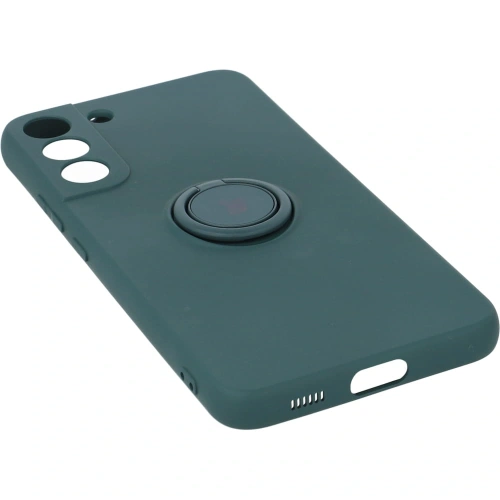 Kup Bizon Case Inel din Silicon Samsung Galaxy S22 Plus verde închis - BIZ7783 - {ean13} - Sklep Home Screen