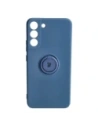 Bizon Case Silicone Ring Samsung Galaxy S22 Plus navy blue