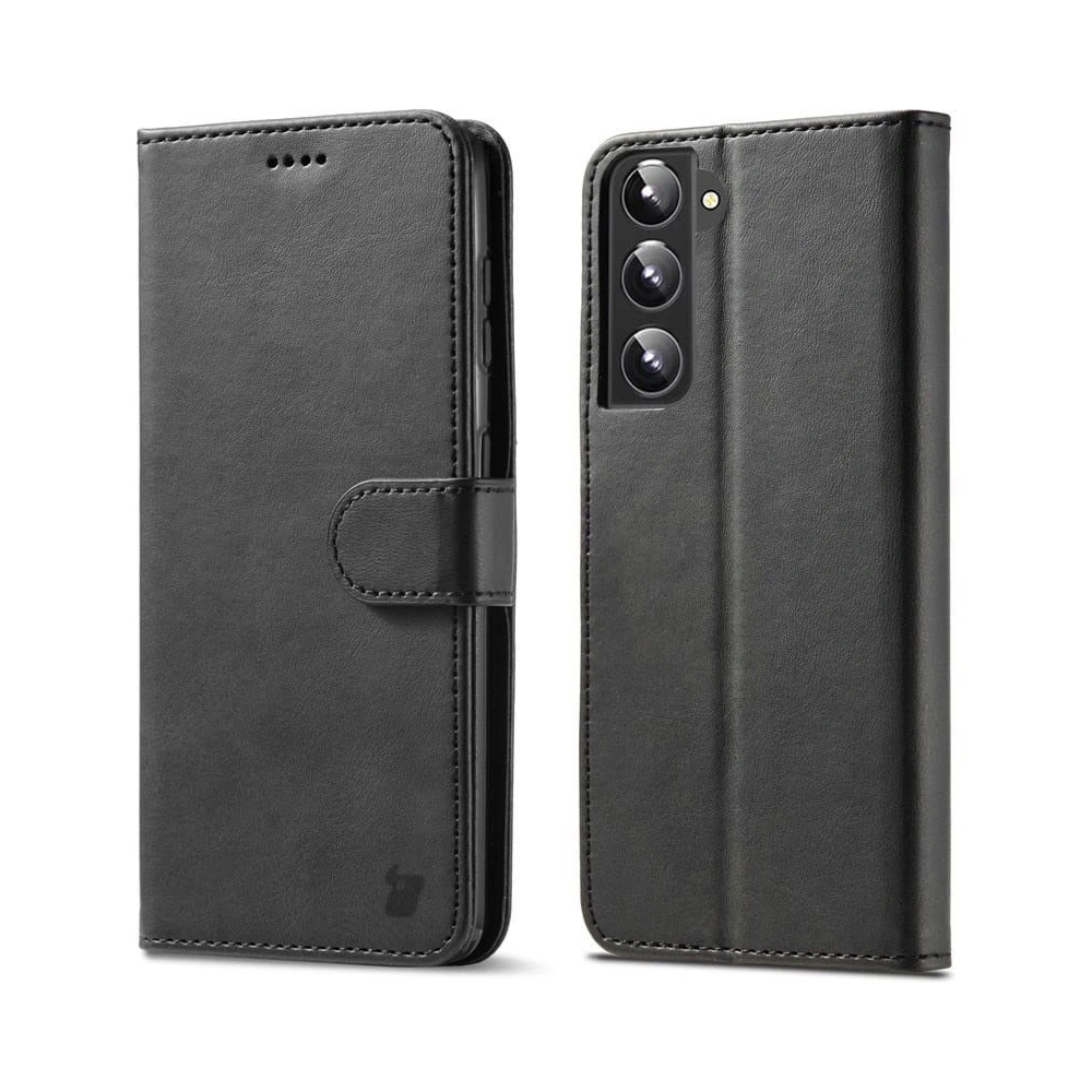 Etui Bizon Case Wallet do Samsung Galaxy S22 Plus czarne