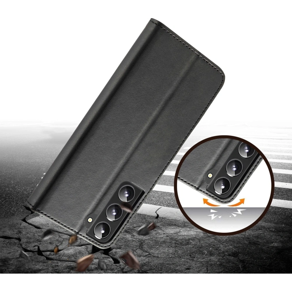 Etui Bizon Case Wallet do Samsung Galaxy S22 Plus czarne