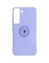 Bizon Case Szilikon Gyűrű Samsung Galaxy S22 Plus lila