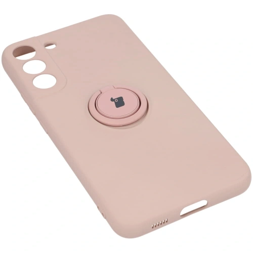 Kup Etui Bizon Case Silicone Ring do Galaxy S22 Plus, jasnoróżowe - BIZ7792 - {ean13} - Sklep Home Screen
