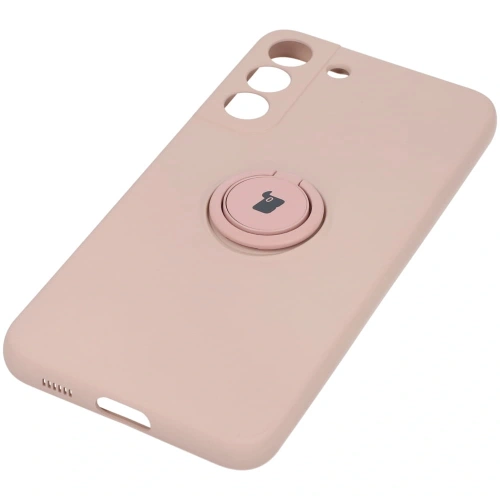Kup Etui Bizon Case Silicone Ring do Galaxy S22 Plus, jasnoróżowe - BIZ7792 - {ean13} - Sklep Home Screen
