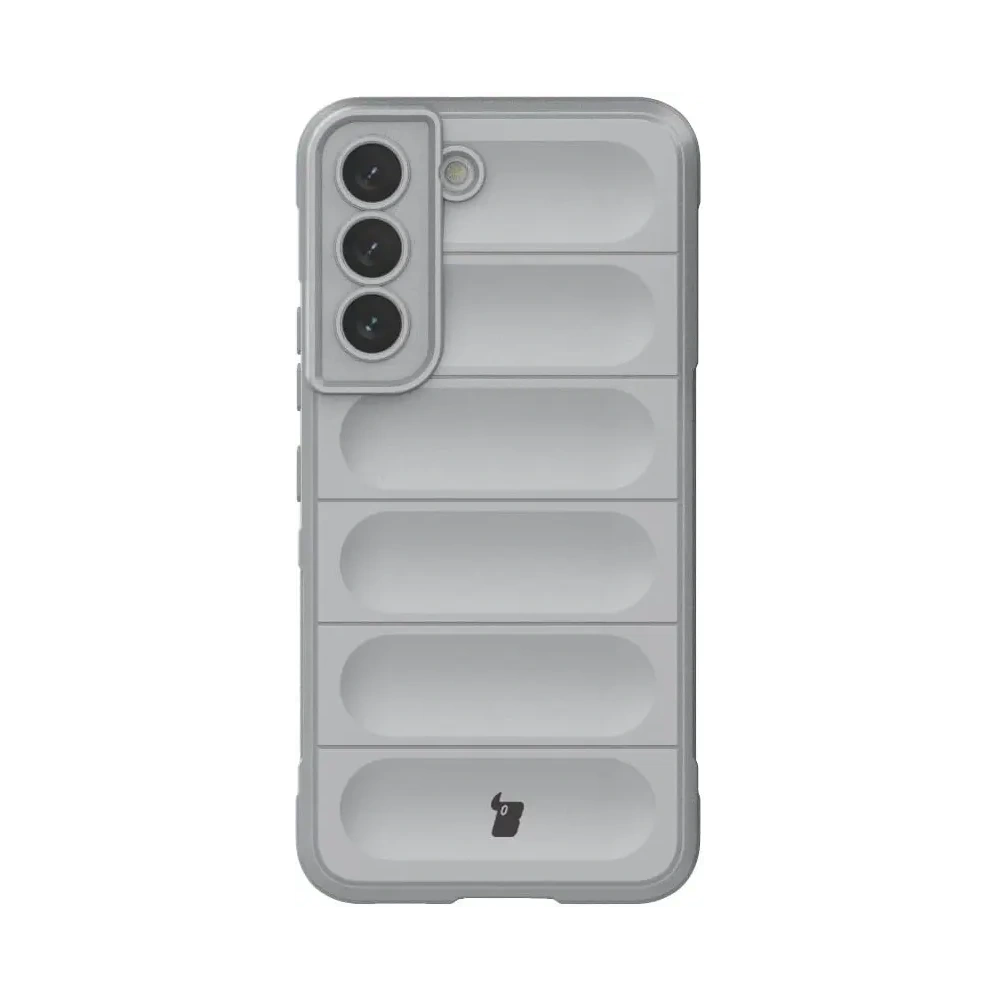 Pancerne etui Bizon Case Tur do Samsung Galaxy S22 Plus jasnoszare
