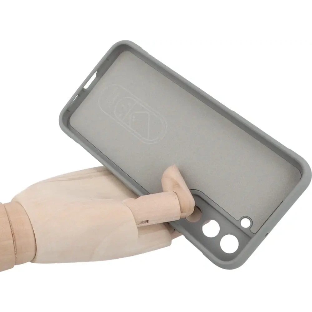 Pancerne etui Bizon Case Tur do Samsung Galaxy S22 Plus jasnoszare