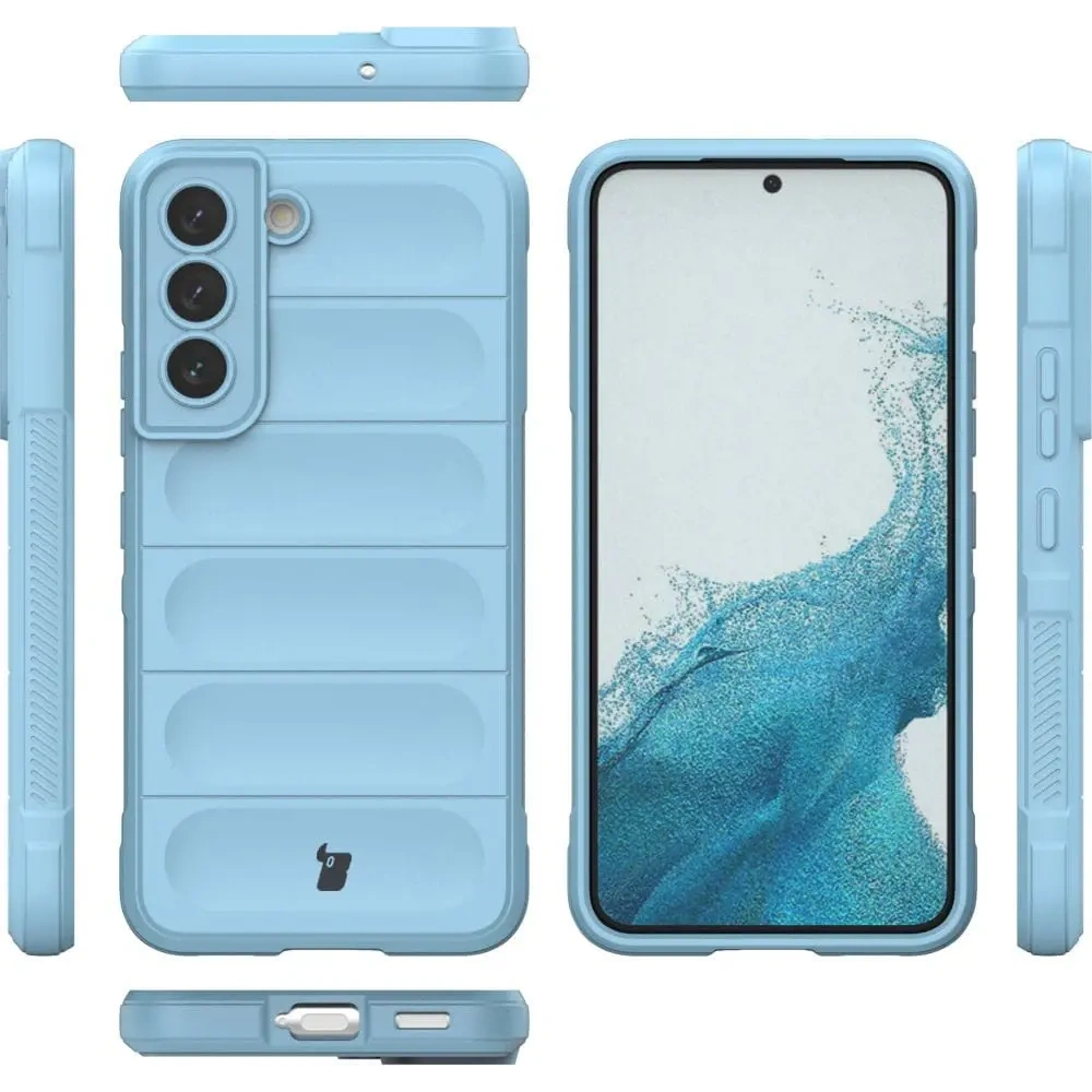 Pancerne etui Bizon Case Tur do Samsung Galaxy S22 Plus jasnoniebieskie