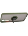Buy Bizon Case Hybrid Ring Samsung Galaxy S22 Plus smoky with a green frame - BIZ7796 - {ean13} - Home Screen Store Europe