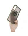 Buy Bizon Case Hybrid Ring Samsung Galaxy S22 Plus smoky with a green frame - BIZ7796 - {ean13} - Home Screen Store Europe