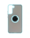 Kup Bizon Case Hybrid Ring Samsung Galaxy S22 Plus fumuriu cu un cadru bleu deschis - BIZ7798 - {ean13} - Sklep Home Screen