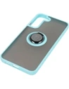 Kup Bizon Case Hybrid Ring Samsung Galaxy S22 Plus fumuriu cu un cadru bleu deschis - BIZ7798 - {ean13} - Sklep Home Screen