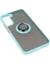 Kup Bizon Case Hybrid Ring Samsung Galaxy S22 Plus fumuriu cu un cadru bleu deschis - BIZ7798 - {ean13} - Sklep Home Screen