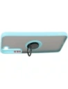 Kup Bizon Case Hybrid Ring Samsung Galaxy S22 Plus fumuriu cu un cadru bleu deschis - BIZ7798 - {ean13} - Sklep Home Screen