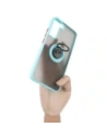Buy Bizon Case Hybrid Ring Samsung Galaxy S22 Plus smoky with a light blue frame - BIZ7798 - {ean13} - Home Screen Store Europe