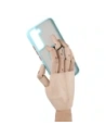 Kup Bizon Case Hybrid Ring Samsung Galaxy S22 Plus fumuriu cu un cadru bleu deschis - BIZ7798 - {ean13} - Sklep Home Screen