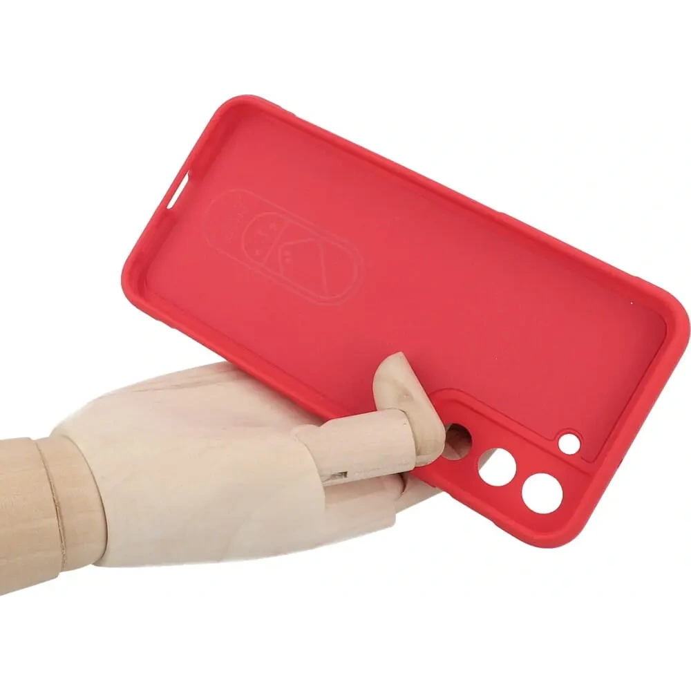 Pancerne etui Bizon Case Tur do Samsung Galaxy S22 Plus czerwone