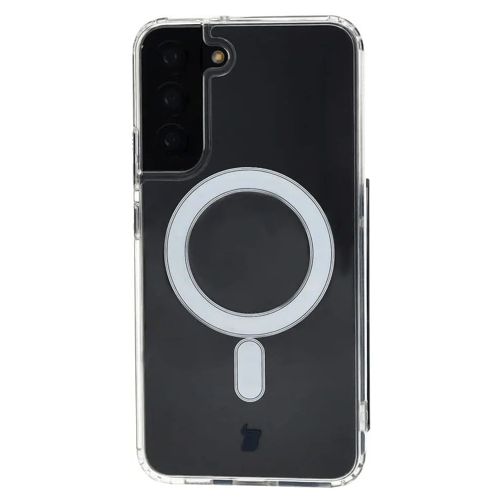 Etui Bizon Case Pure Magnetic do Samsung Galaxy S22 Plus przezroczyste