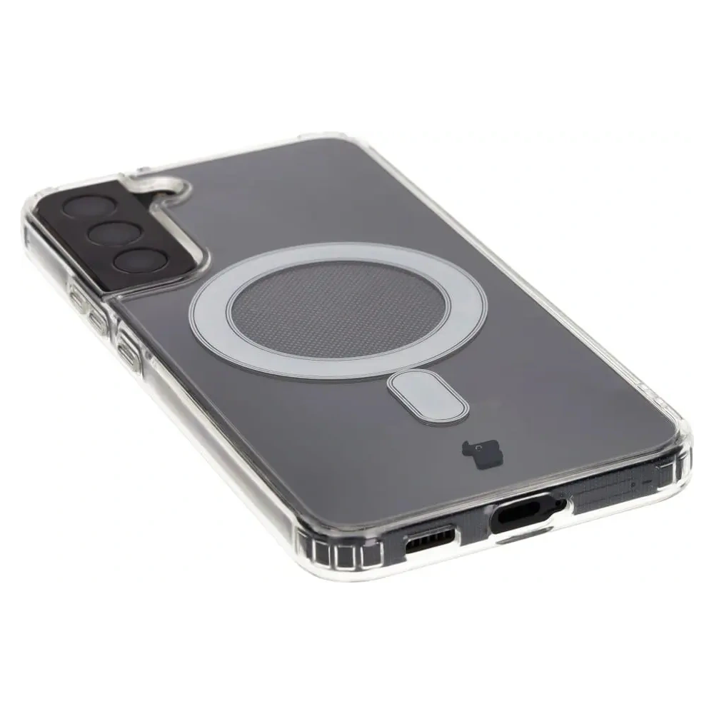 Etui Bizon Case Pure Magnetic do Samsung Galaxy S22 Plus przezroczyste
