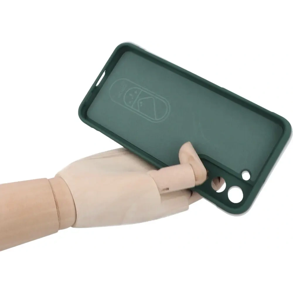 Pancerne etui Bizon Case Tur do Samsung Galaxy S22 Plus ciemnozielone