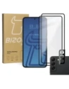 2x szkło hartowane Bizon Glass Edge + ochrona na obiektyw Samsung Galaxy S22 Plus