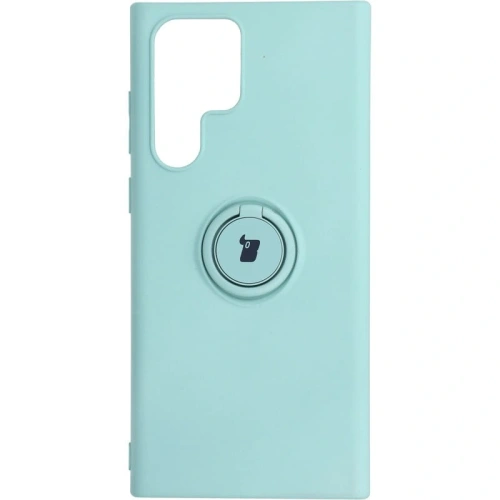 Kup Bizon Case Inel din Silicon Samsung Galaxy S22 Ultra turcoaz - BIZ7814 - {ean13} - Sklep Home Screen