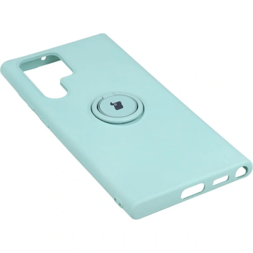 Kup Bizon Case Inel din Silicon Samsung Galaxy S22 Ultra turcoaz - BIZ7814 - {ean13} - Sklep Home Screen