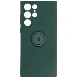 Kup Bizon Case Silikonring Samsung Galaxy S22 Ultra dunkelgrün - BIZ7815 - {ean13} - Sklep Home Screen