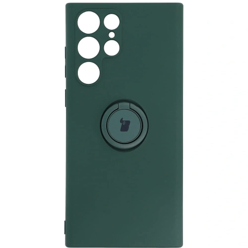 Kup Bizon Case Silikonring Samsung Galaxy S22 Ultra dunkelgrün - BIZ7815 - {ean13} - Sklep Home Screen