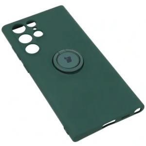 Kup Bizon Case Silikonring Samsung Galaxy S22 Ultra dunkelgrün - BIZ7815 - {ean13} - Sklep Home Screen