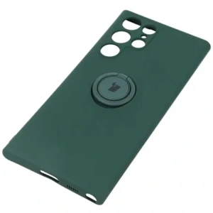 Kup Bizon Case Silikonring Samsung Galaxy S22 Ultra dunkelgrün - BIZ7815 - {ean13} - Sklep Home Screen