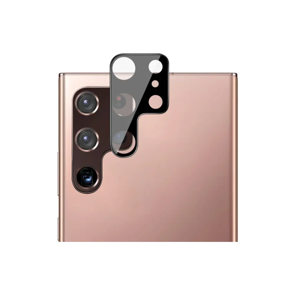 Szkło na aparat Bizon Glass Lens do Samsung Galaxy S22 Ultra [2 PACK]