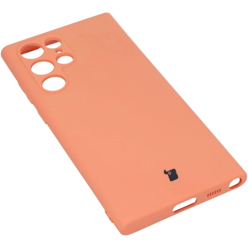 Kup Etui Bizon Case Silicone do Samsung Galaxy S22 Ultra pomarańczowe - BIZ7817 - {ean13} - Sklep Home Screen