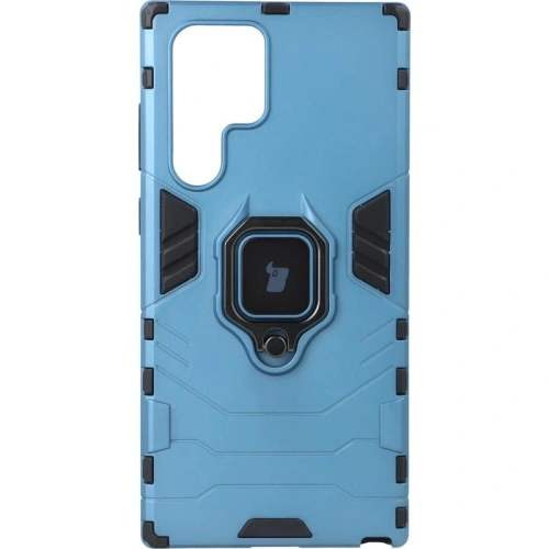 Kup Bizon Case Armor Gyűrű Samsung Galaxy S22 Ultra kék - BIZ7818 - {ean13} - Sklep Home Screen