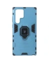 Bizon Case Armor Ring Samsung Galaxy S22 Ultra albastru