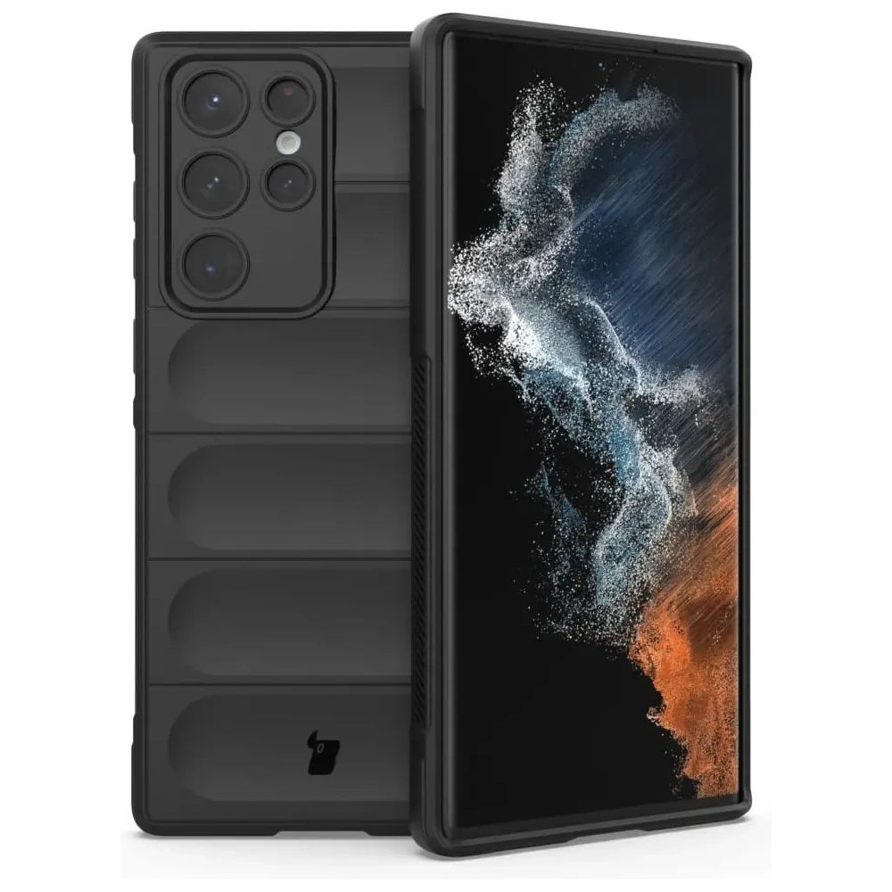 Pancerne etui Bizon Case Tur do Samsung Galaxy S22 Ultra czarne