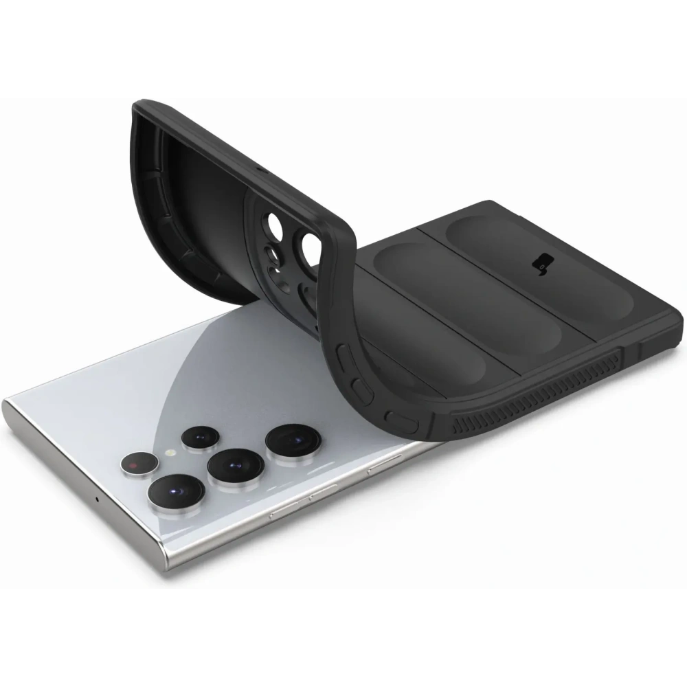 Pancerne etui Bizon Case Tur do Samsung Galaxy S22 Ultra czarne