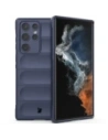 Pancerne etui Bizon Case Tur do Samsung Galaxy S22 Ultra granatowe