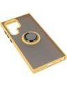 Kup Bizon Case Hybrid Ring Samsung Galaxy S22 Ultra fumuriu cu un cadru galben - BIZ7820 - {ean13} - Sklep Home Screen