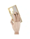 Kup Bizon Case Hybrid Ring Samsung Galaxy S22 Ultra fumuriu cu un cadru galben - BIZ7820 - {ean13} - Sklep Home Screen