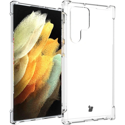 Kup Bizon Case Clear Pack-Hülle + 2x Bildschirmfolie + Linsenschutz Samsung Galaxy S22 Ultra klar - BIZ1648 - {ean13} - Sklep Home Screen