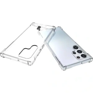 Kup Bizon Case Clear Pack-Hülle + 2x Bildschirmfolie + Linsenschutz Samsung Galaxy S22 Ultra klar - BIZ1648 - {ean13} - Sklep Home Screen