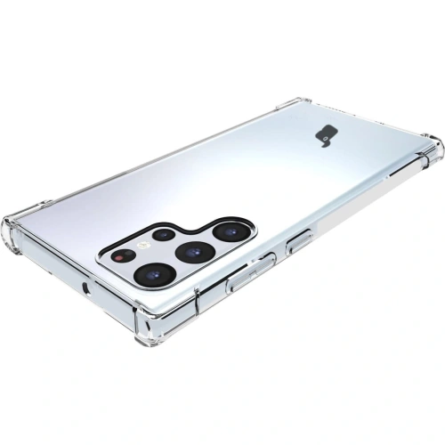 Kup Bizon Case Clear Pack-Hülle + 2x Bildschirmfolie + Linsenschutz Samsung Galaxy S22 Ultra klar - BIZ1648 - {ean13} - Sklep Home Screen