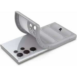 Bizon Case Tur Samsung Galaxy S22 Ultra light grey